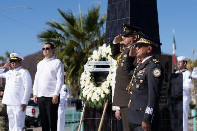 Participa Gobierno de Sonora en conmemoración del CXI Aniversario de la Gesta Heroica del Puerto de Veracruz