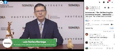Para que Sonora se mantenga como el estado con mejor recuperación de empleos, es necesario el trabajo de todos: Luis Núñez