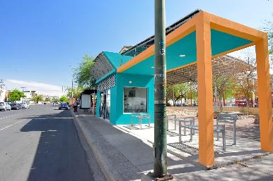 Ya están abiertas a los usuarios seis paradas de camión refrigeradas del Gobierno de Hermosillo