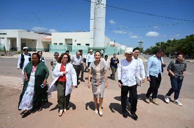 Gobernador Durazo y Presidenta Sheinbaum garantizan a familias sonorenses salud de calidad con infraestructura moderna