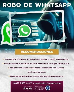 Gobierno de Sonora refuerza la protección digital ante fraudes en WhatsApp