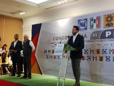 Se reconcilió Va por México: PRI, PAN y PRD anunciaron coalición en Edomex para elección de 2023