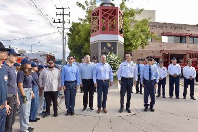 Destaca Toño Astiazarán heroísmo de Bomberos de Hermosillo en su 79 aniversario