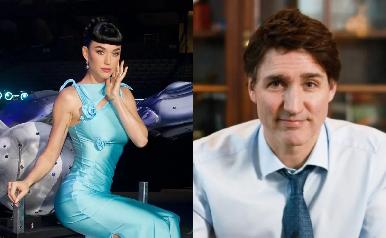 Justin Trudeau y Katy Perry desatan rumores sobre un posible romance