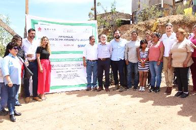 Inician Estado y Federaci贸n Programa de Mejoramiento Urbano en Nogales
