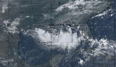 Se forma tormenta tropical ‘Barry’ en Golfo de México; alertan por fuertes marejadas