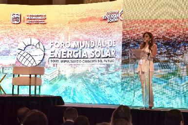 Con más de mil 500 personas inicia el Cuarto Foro Mundial de Energía Solar