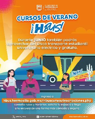 Otorgará H Bus servicio a estudiantes universitarios en cursos de verano