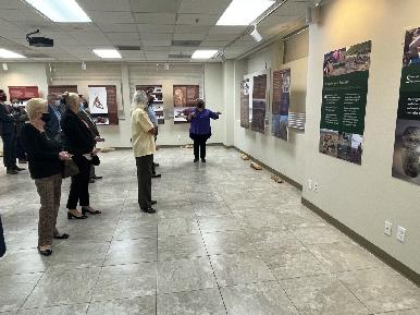 Exhiben riqueza de la zona arqueol贸gica de Trincheras, Sonora, en Tucs贸n, Arizona