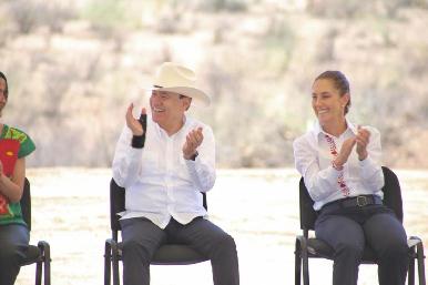 Gobernador Durazo y Presidenta Sheinbaum benefician a 650 mil familias sonorenses con programas de Bienestar