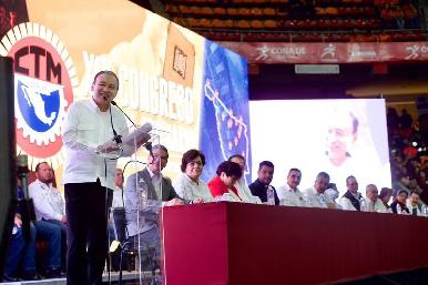 Encabezamos en Sonora el esfuerzo histórico por mejorar condiciones de los trabajadores: Alfonso Durazo