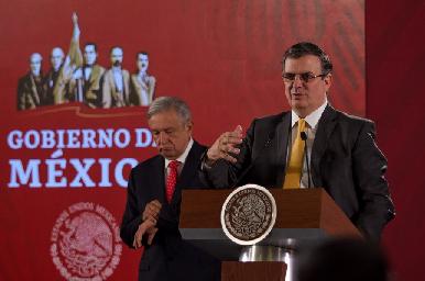 Instalada mesa de trabajo para desarrollo integral de Centroam茅rica: Ebrard