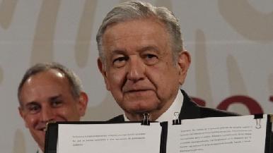 AMLO entrega al Senado solicitud para realizar consulta sobre juicio a expresidentes