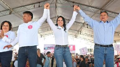 Más de 100 mil morenistas se suman a la campaña de Alejandra Del Moral