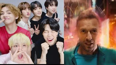 Coldplay incluirá un tema con BTS en su próximo disco,