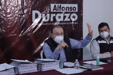 Grave falla del Gobierno del Estado en omisión de spots del INE: Alfonso Durazo